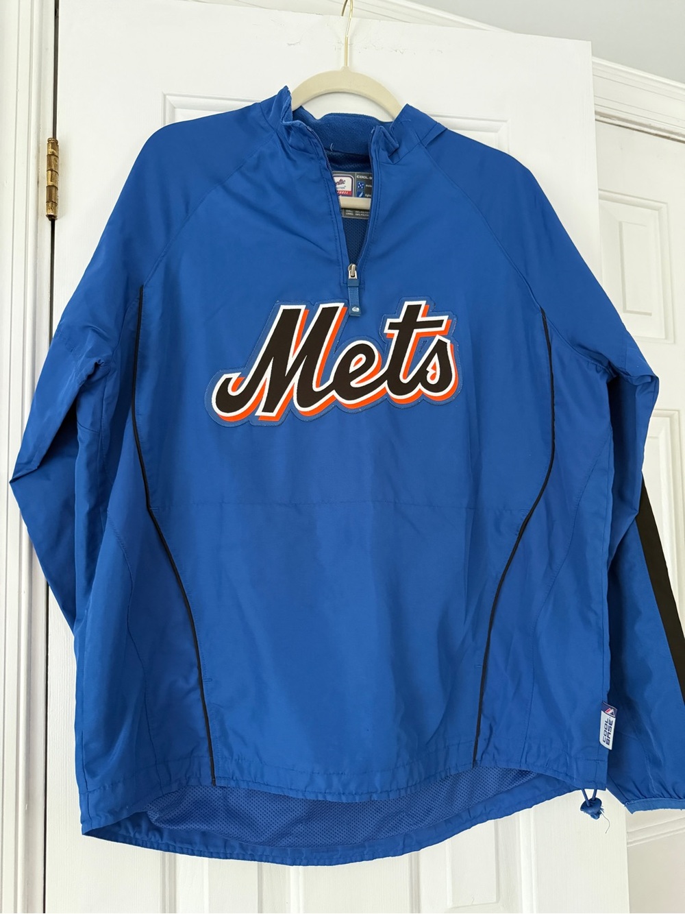 New York Mets Majestic Pullover/Windbreaker